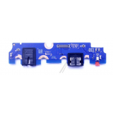 Įkrovimo lizdas Samsung X110 / X115 Tab A9 8.7" (2023) su plokšte, ausinių lizdu ir mikrofonu originalas